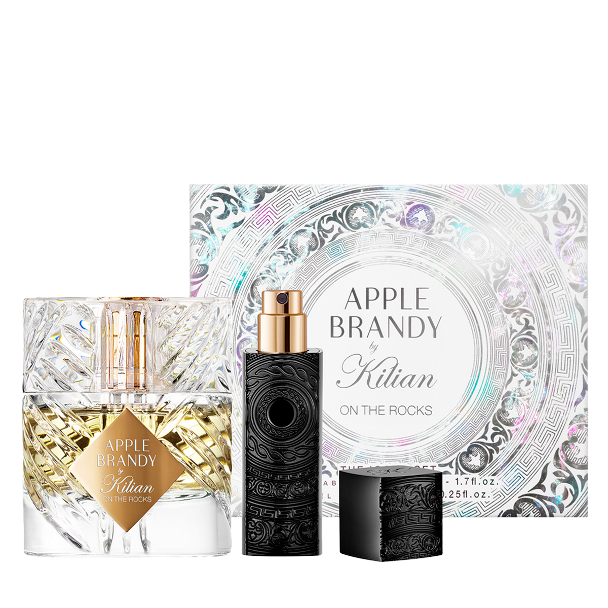 Apple Brandy on the rocks The Icons Set