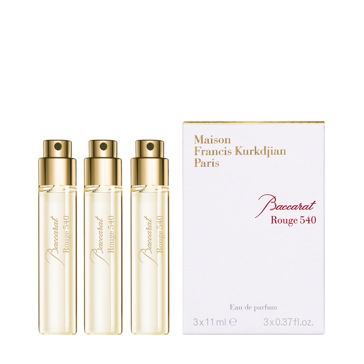 Baccarat Rouge 540 Travel Spray Refill Set